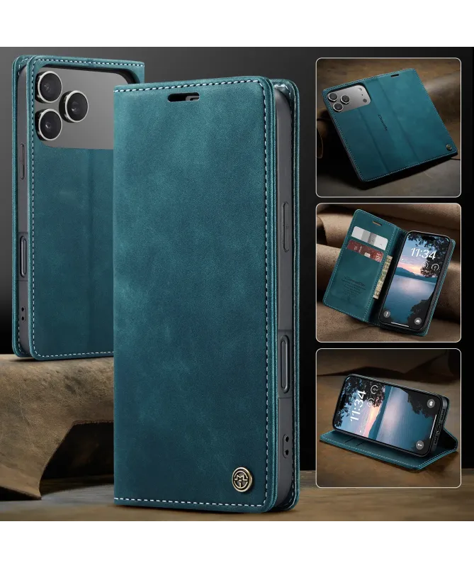 Flip Cover iPhone 17 Pro Porte-cartes et support 013 Series