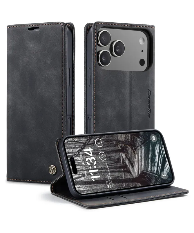 Flip Cover iPhone 17 Pro Porte-cartes et support 013 Series
