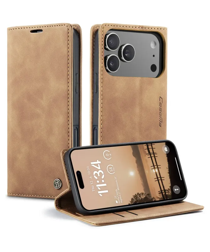 Flip Cover iPhone 17 Pro Porte-cartes et support 013 Series