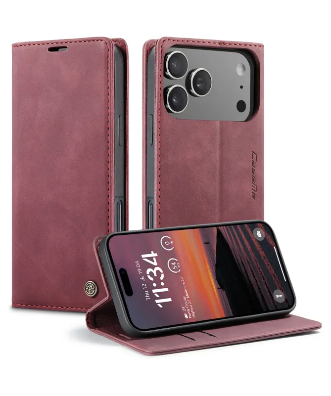 Flip Cover iPhone 17 Pro Porte-cartes et support 013 Series
