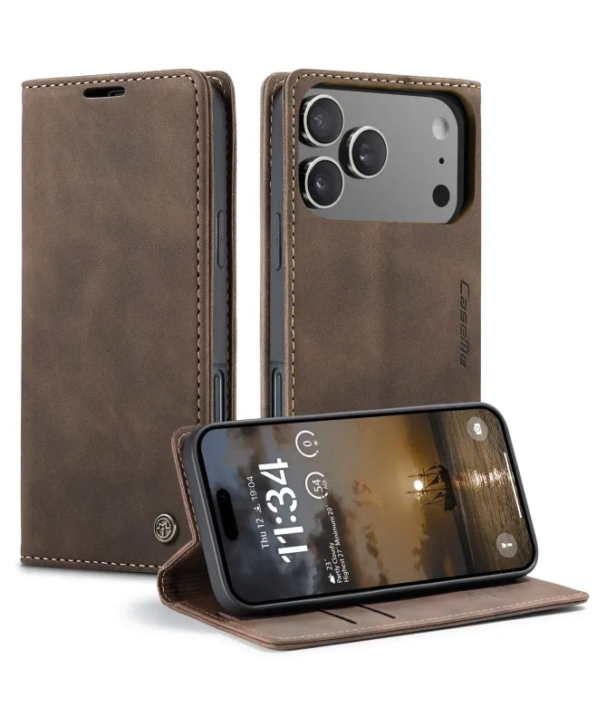 Flip Cover iPhone 17 Pro Porte-cartes et support 013 Series