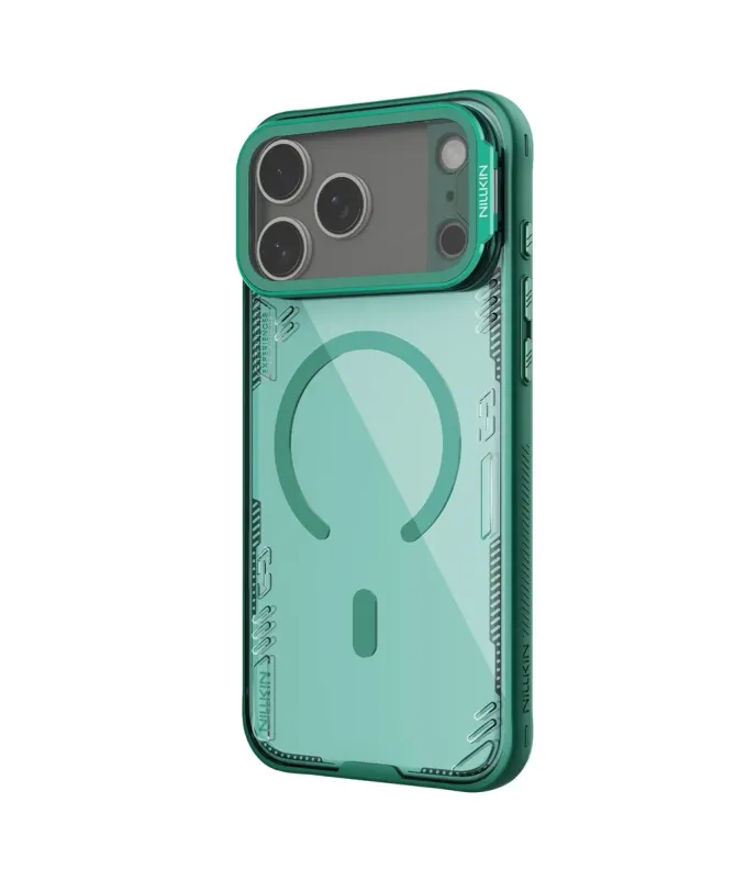 Coque iPhone 17 Pro NILLKIN Iceblade Prop avec MagSafe et support