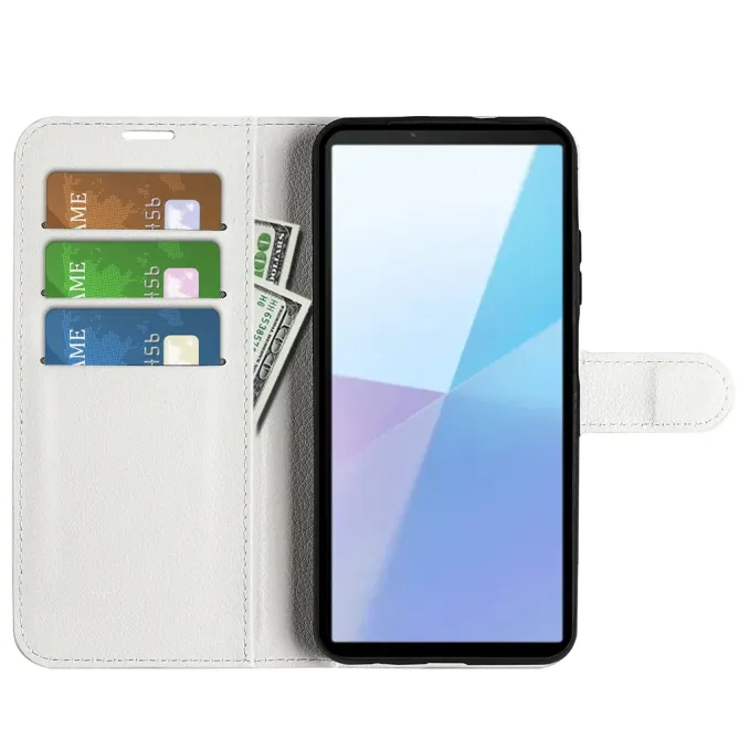 Housse Sony Xperia 10 VII portefeuille style cuir