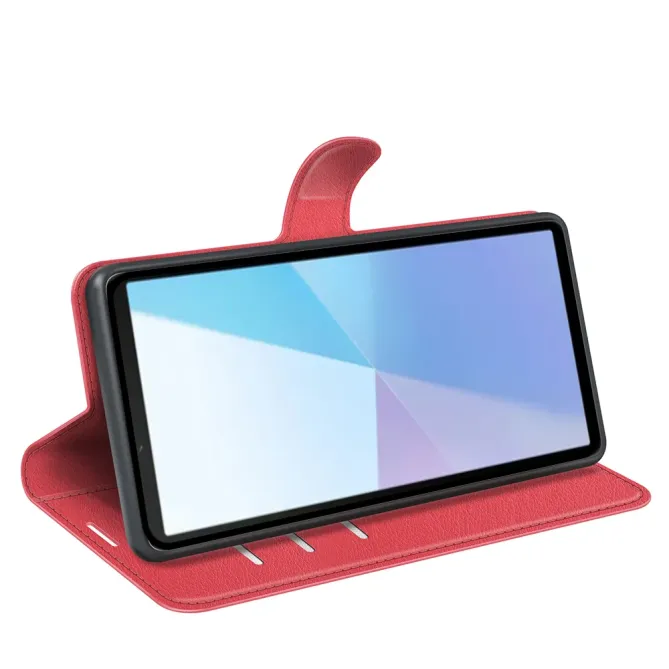 Housse Sony Xperia 10 VII portefeuille style cuir