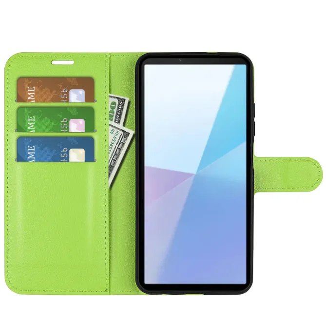 Housse Sony Xperia 10 VII portefeuille style cuir