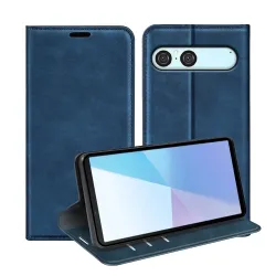 Étui Sony Xperia 10 VII simili cuir fonction stand