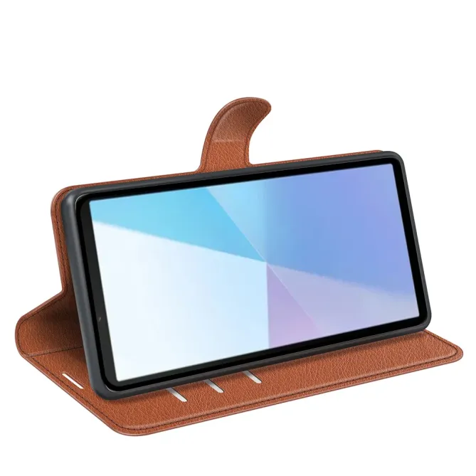 Housse Sony Xperia 10 VII portefeuille style cuir