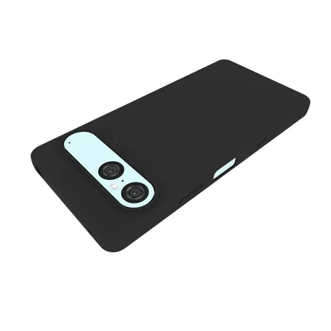 Coque Noire Mat Sony Xperia 10 VII avec Verre Trempé