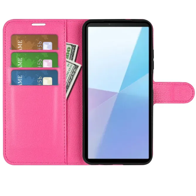 Housse Sony Xperia 10 VII portefeuille style cuir
