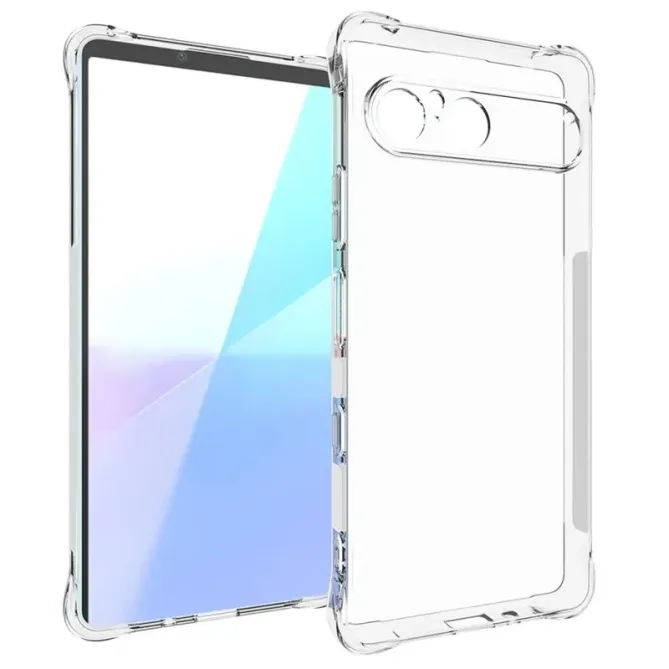 Pack Sony Xperia 10 VII | Coque Coins Renforcés Transparente avec 2 Ve