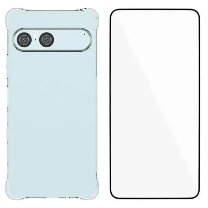 Pack Sony Xperia 10 VII | Coque Coins Renforcés Transparente avec Verr