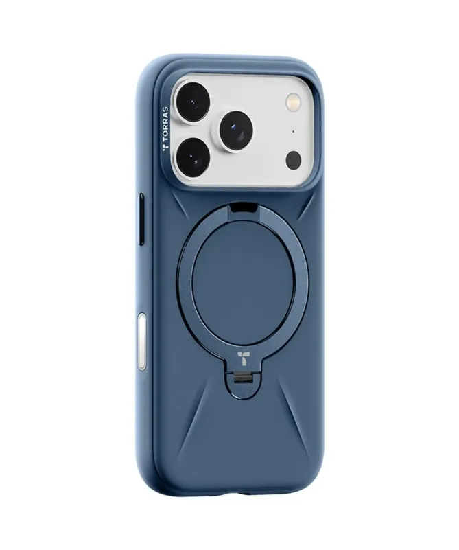 Coque iPhone 17 Pro Q Pro Series Silicone avec Anneau