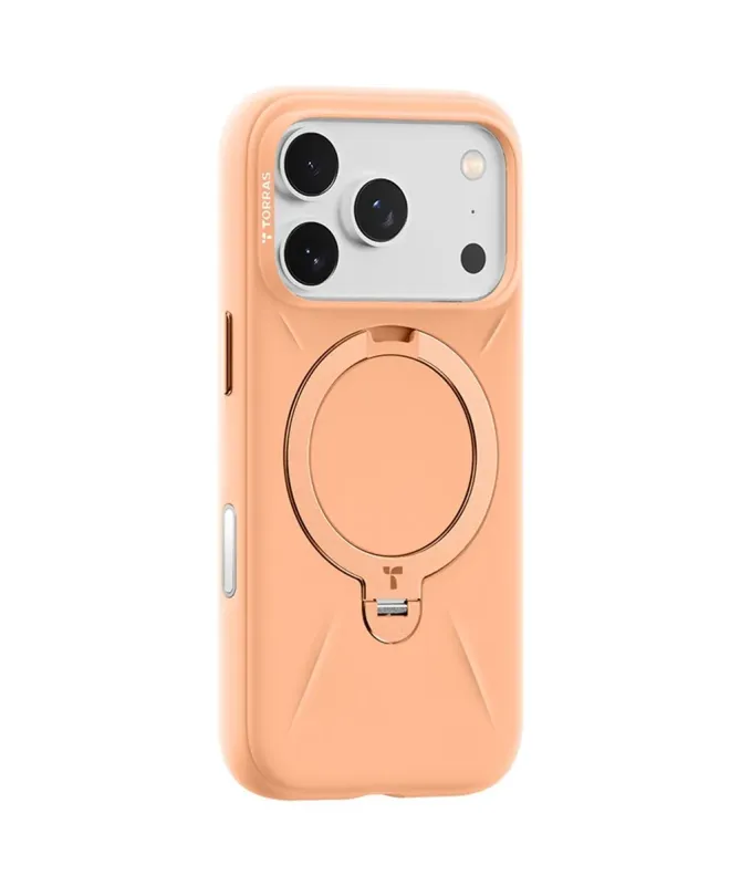 Coque iPhone 17 Pro Q Pro Series Silicone avec Anneau