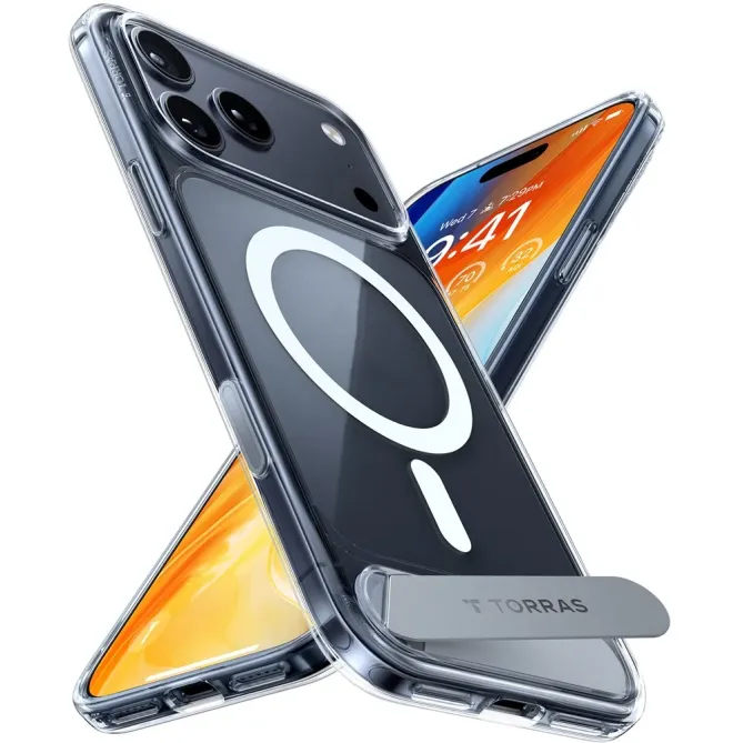 Coque iPhone 17 Pro Max à Support Rétractable | STEALTH-STAND