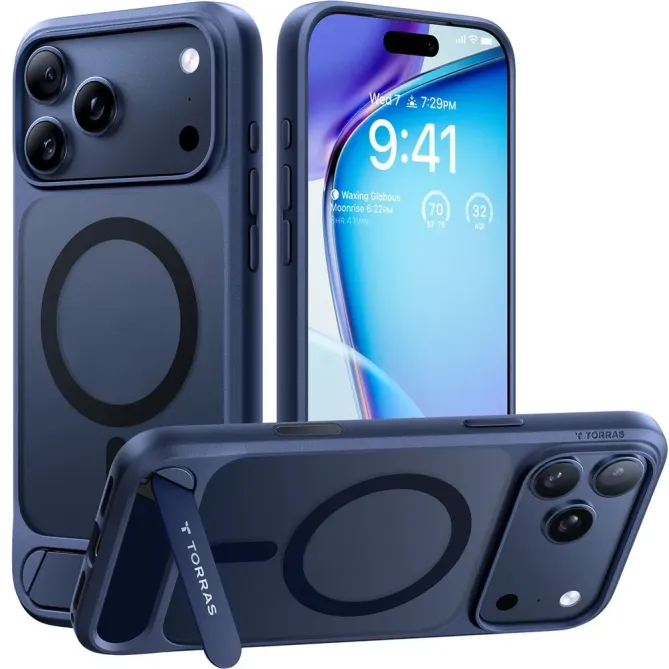 Coque iPhone 17 Pro Max à Support Rétractable | STEALTH-STAND
