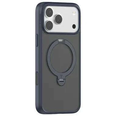 Coque iPhone 17 Pro Max à Anneau Orientable | GYRO-LUX Noir - photo 9