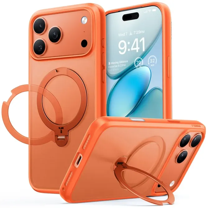 Coque iPhone 17 Pro Max à Anneau Orientable | GYRO-LUX
