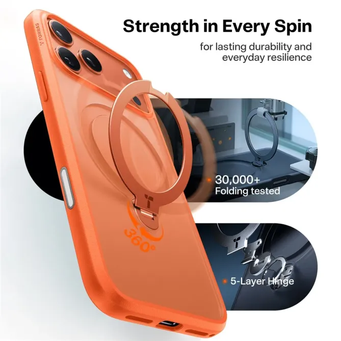 Coque iPhone 17 Pro Max à Anneau Orientable | GYRO-LUX
