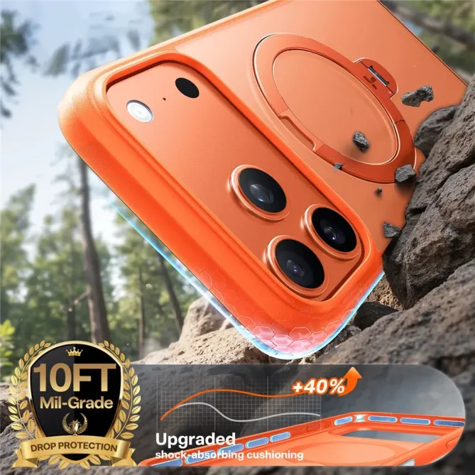 Coque iPhone 17 Pro Max à Anneau Orientable | GYRO-LUX