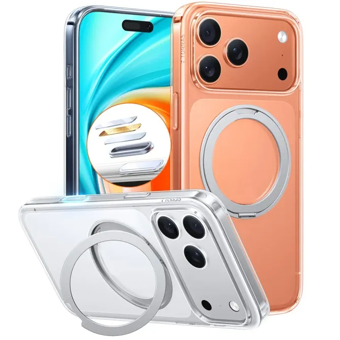 Coque iPhone 17 Pro Max à Support Rotatif Pro | OSTAND PRO