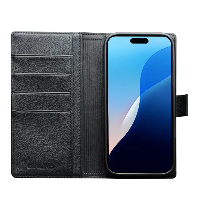 Housse iPhone Air 2-en-1 Détachable en Cuir | QIALINO