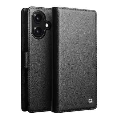 Housse iPhone 17 2-en-1 Détachable en Cuir | QIALINO