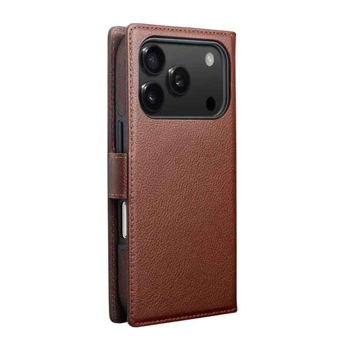 Housse iPhone 17 Pro 2-en-1 Détachable en Cuir | QIALINO