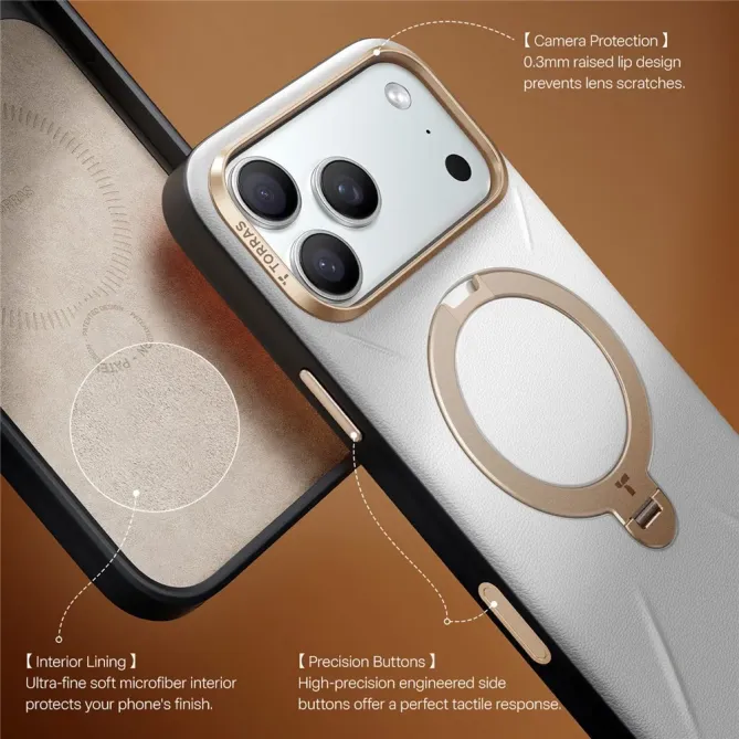 Coque iPhone 17 Pro Max en Cuir BioVet | Q PRO