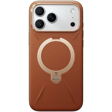 Coque iPhone 17 Pro Max en Cuir BioVet | Q PRO Marron Clair - photo 10