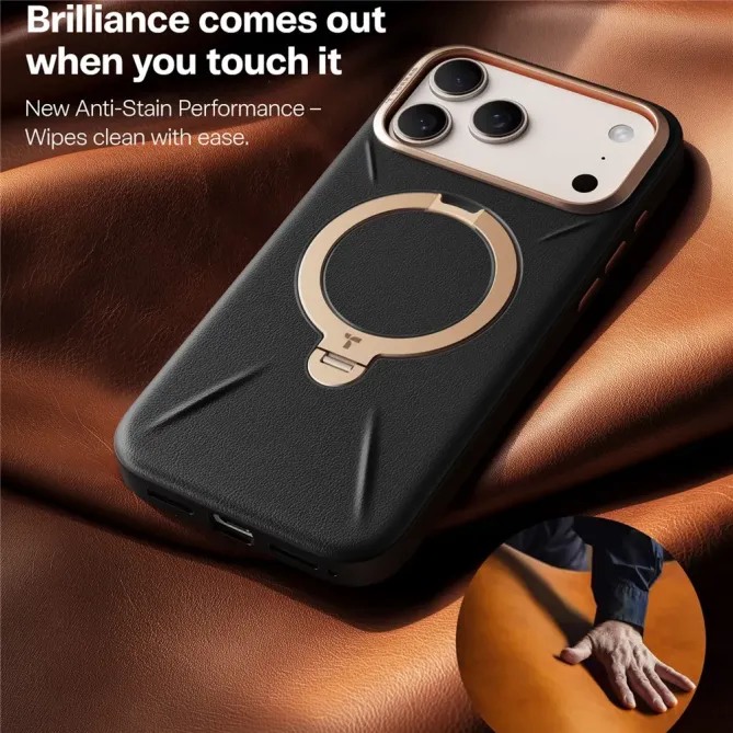 Coque iPhone 17 Pro Max en Cuir BioVet | Q PRO