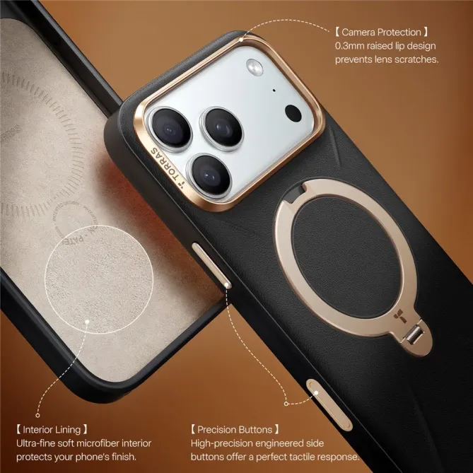 Coque iPhone 17 Pro Max en Cuir BioVet | Q PRO