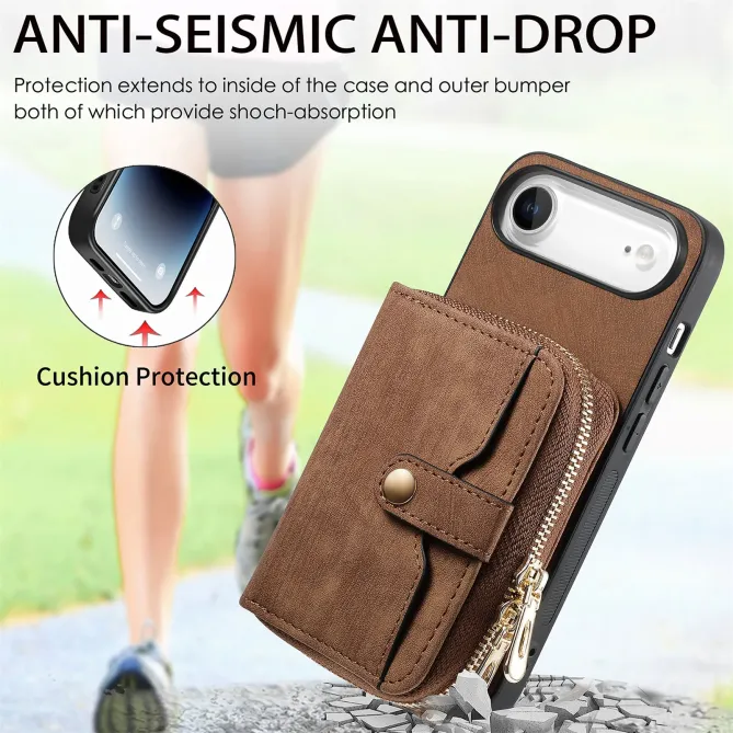 Coque iPhone Air Portefeuille à Cordon