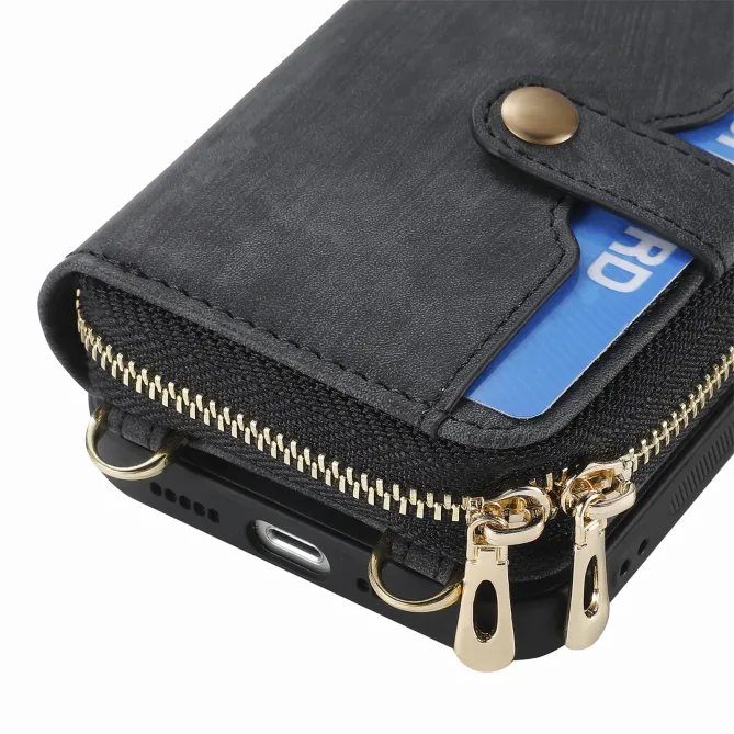 Coque iPhone Air Portefeuille à Cordon