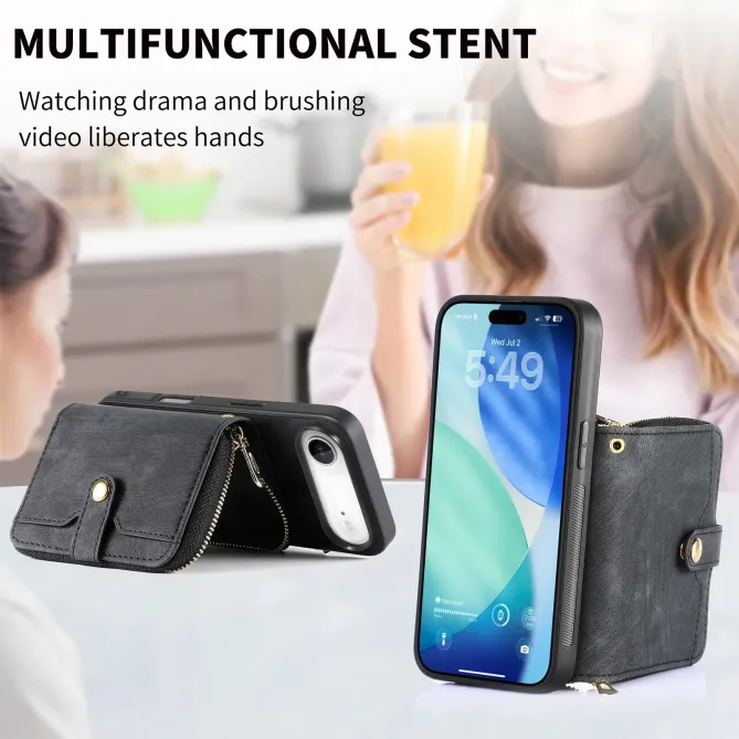 Coque iPhone Air Portefeuille à Cordon