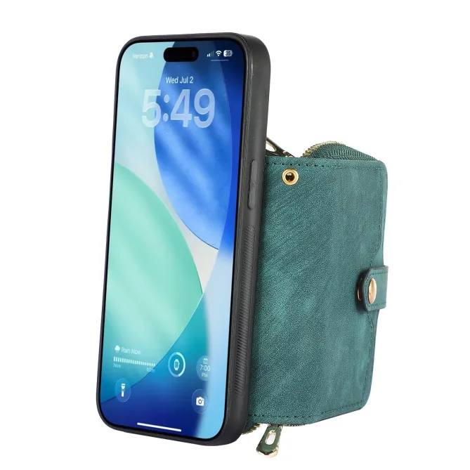 Coque iPhone Air Portefeuille à Cordon