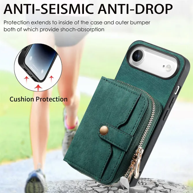 Coque iPhone Air Portefeuille à Cordon