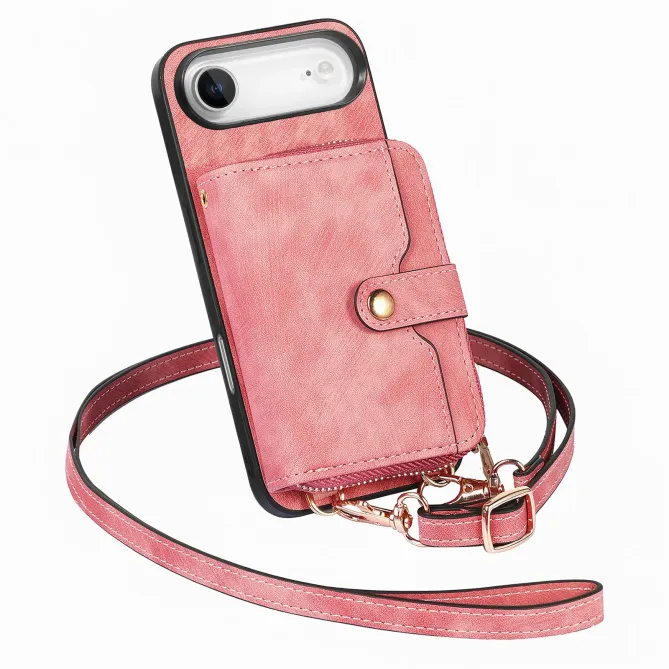 Coque iPhone Air Portefeuille à Cordon