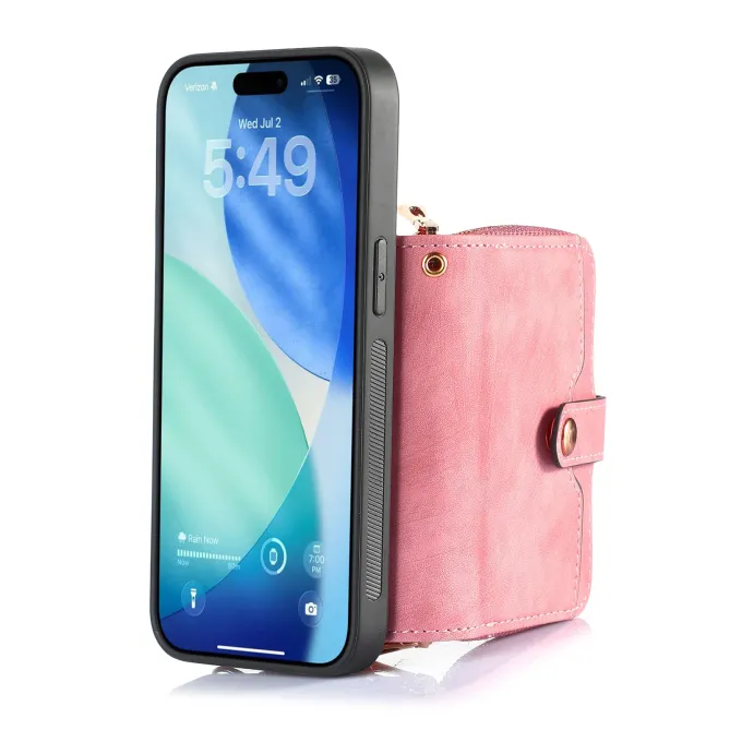 Coque iPhone Air Portefeuille à Cordon