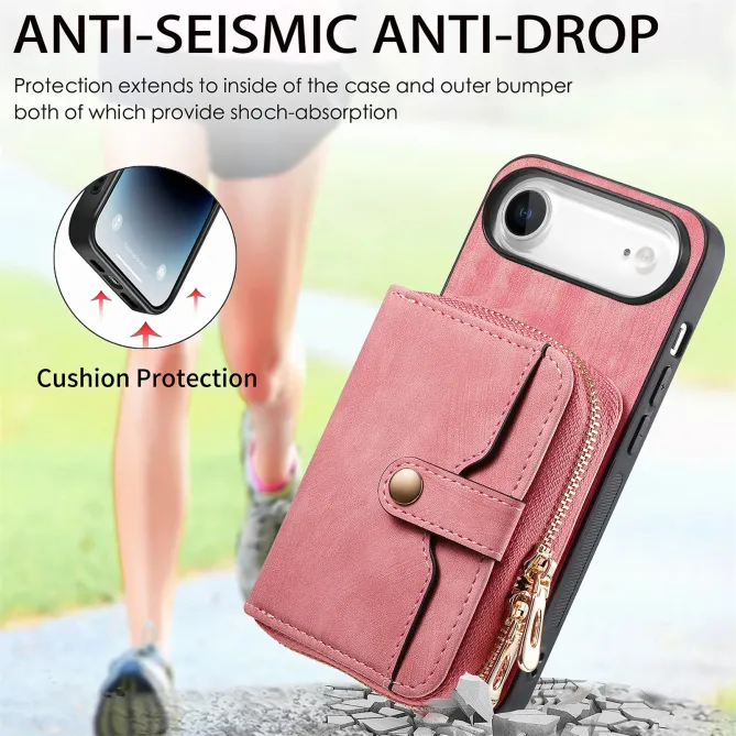 Coque iPhone Air Portefeuille à Cordon