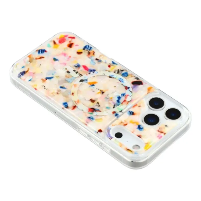 Coque iPhone 17 Pro Max à Éclats de Nacre MagSafe | NACREO