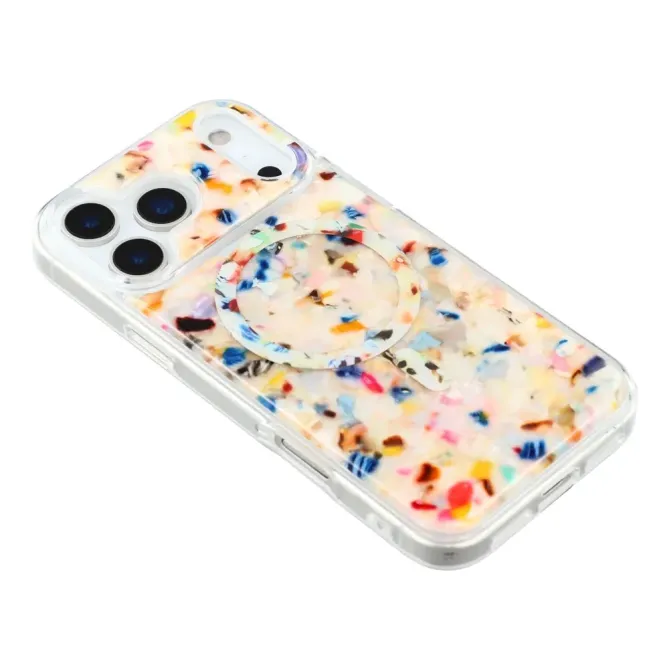 Coque iPhone 17 Pro Max à Éclats de Nacre MagSafe | NACREO