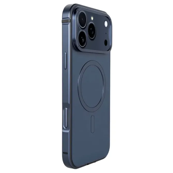 Coque iPhone 17 Pro Max à Cadre Métallique MagSafe