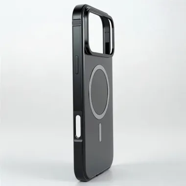 Coque iPhone 17 Pro Max à Cadre Métallique MagSafe Noir - photo 11