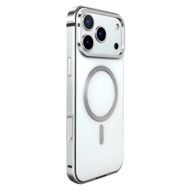 Coque iPhone 17 Pro Max à Cadre Métallique MagSafe