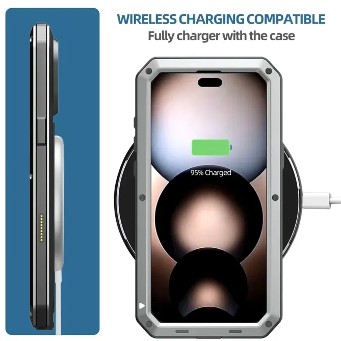 Coque iPhone 17 Pro Max Intégrale en Métal