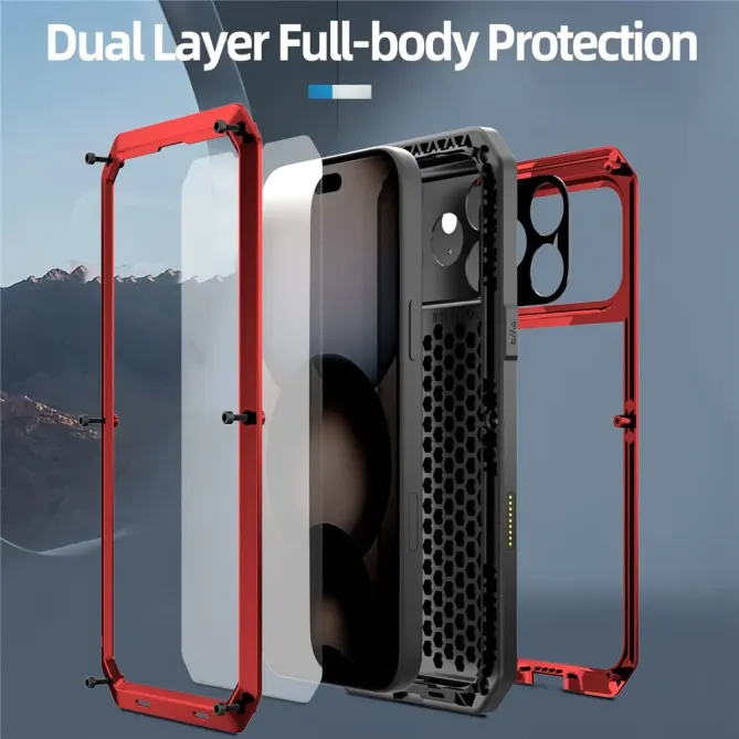 Coque iPhone 17 Pro Max Intégrale en Métal