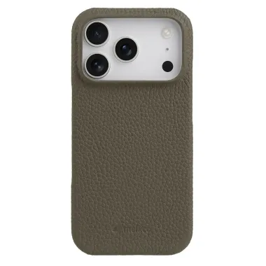 Coque iPhone 17 Pro Max en Cuir Grainé MagSafe