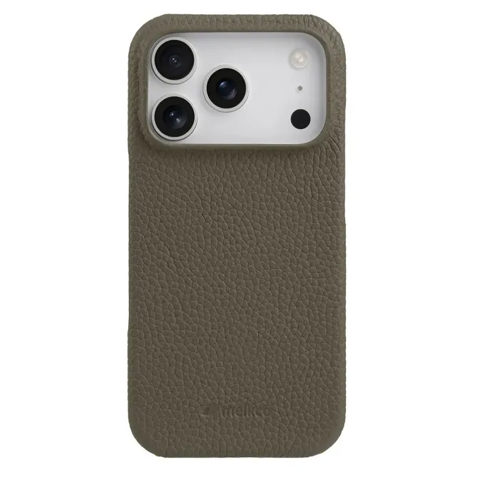 Coque iPhone 17 Pro Max en Cuir Grainé MagSafe