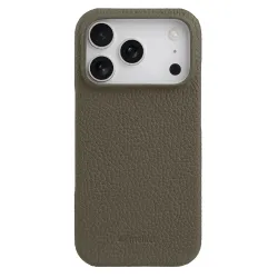 Coque iPhone 17 Pro Max en Cuir Grainé MagSafe