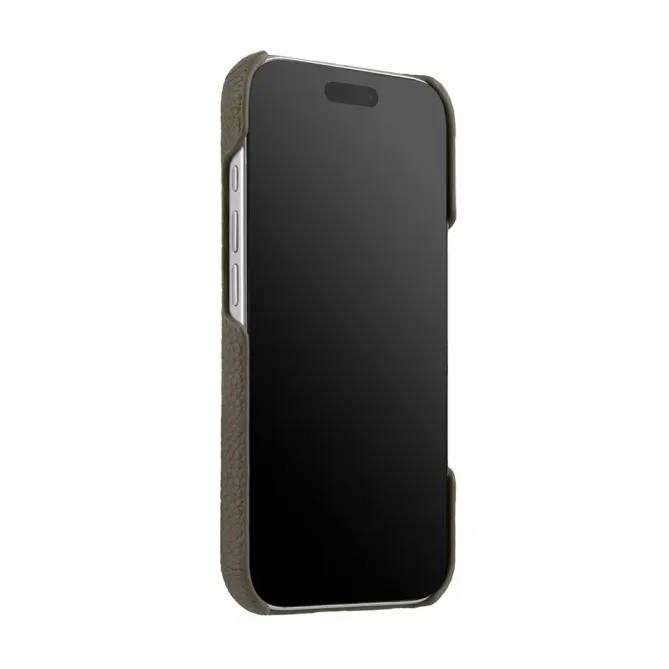 Coque iPhone 17 Pro Max en Cuir Grainé MagSafe